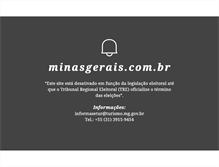 Tablet Screenshot of minasgerais.com.br